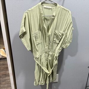 Mustard Seed Light Green Jumpsuit